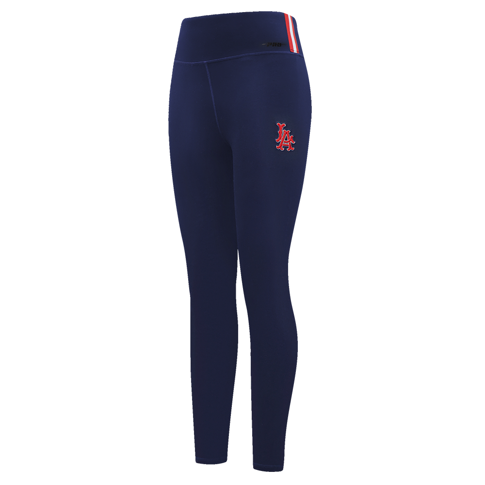 MLB LOS ANGELES ANGELS RETRO CLASSIC LEGGING EN JERSEY POUR FEMME (MARINE MINUIT)
