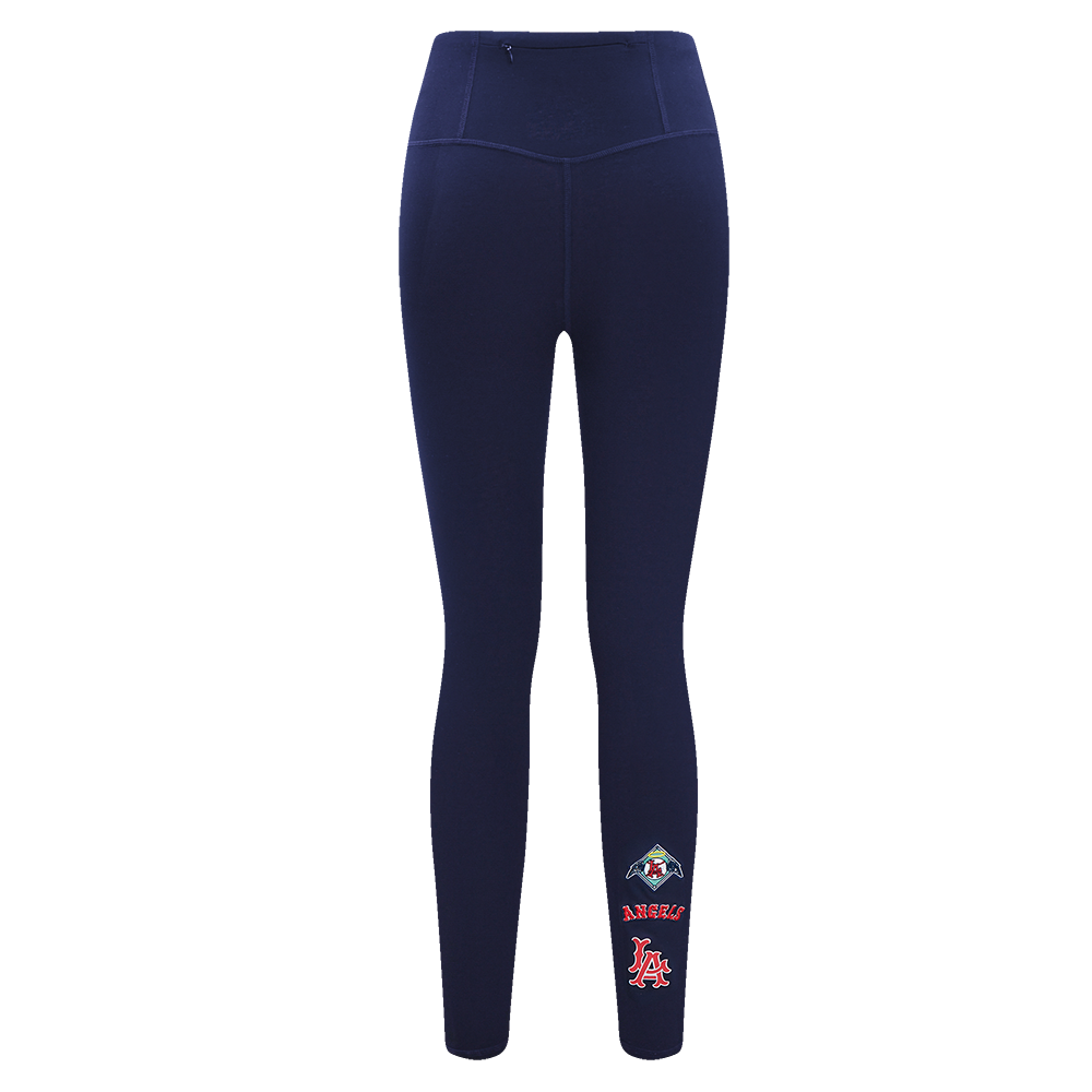 MLB LOS ANGELES ANGELS RETRO CLASSIC LEGGING EN JERSEY POUR FEMME (MARINE MINUIT)