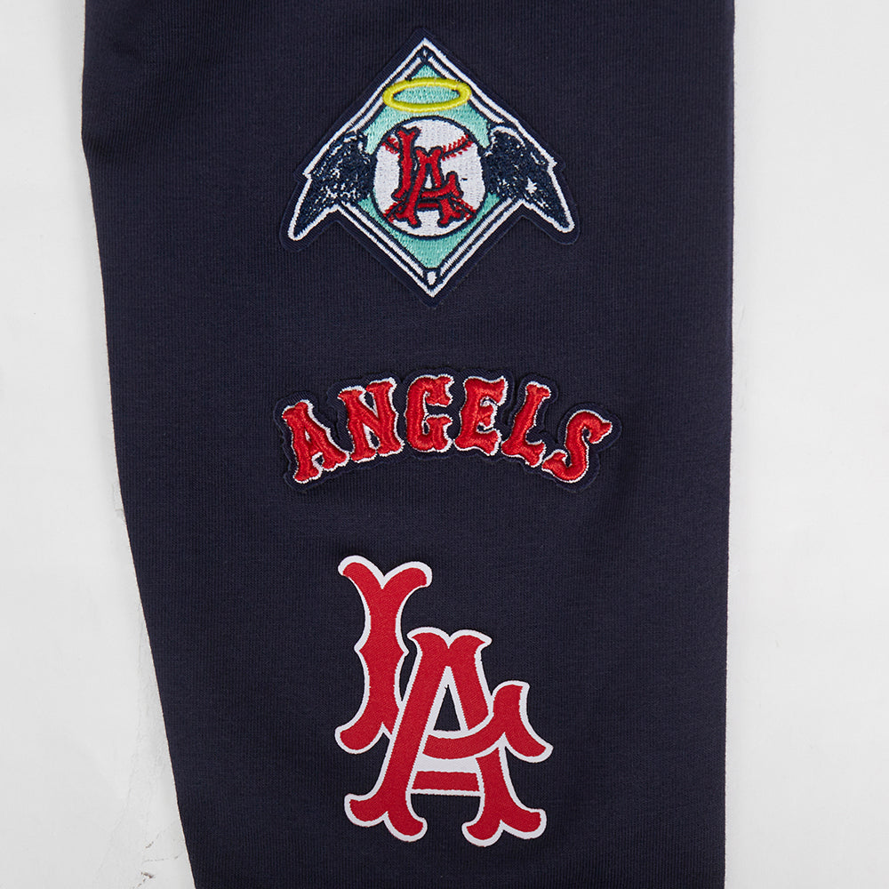 MLB LOS ANGELES ANGELS RETRO CLASSIC LEGGING EN JERSEY POUR FEMME (MARINE MINUIT)