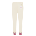 MLB LOS ANGELES ANGELS RETRO CLASSIC WOMEN'S RIB SWEATPANT (EGGSHELL/ RED)