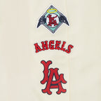 MLB LOS ANGELES ANGELS RETRO CLASSIC WOMEN'S RIB SWEATPANT (EGGSHELL/ RED)