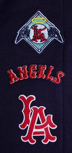 MLB LOS ANGELES ANGELS RETRO CLASSIC PANTALON OUATÉ CÔTELÉ POUR FEMME (MARINE MINUIT/ROUGE/MARINE MINUIT)