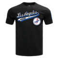 MLB LOS ANGELES DODGERS SCRIPT TAIL HAUT EN JERSEY SIMPLE POUR HOMME (NOIR)