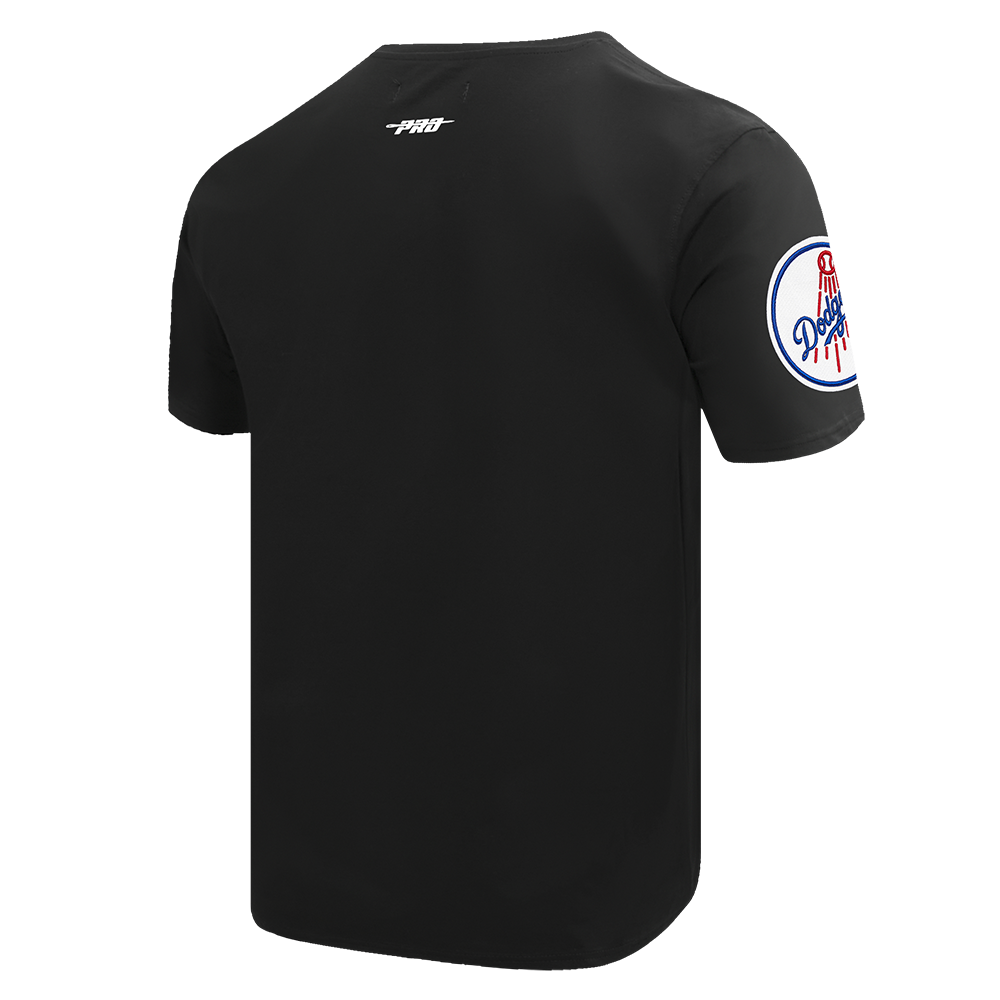 MLB LOS ANGELES DODGERS SCRIPT TAIL HAUT EN JERSEY SIMPLE POUR HOMME (NOIR)