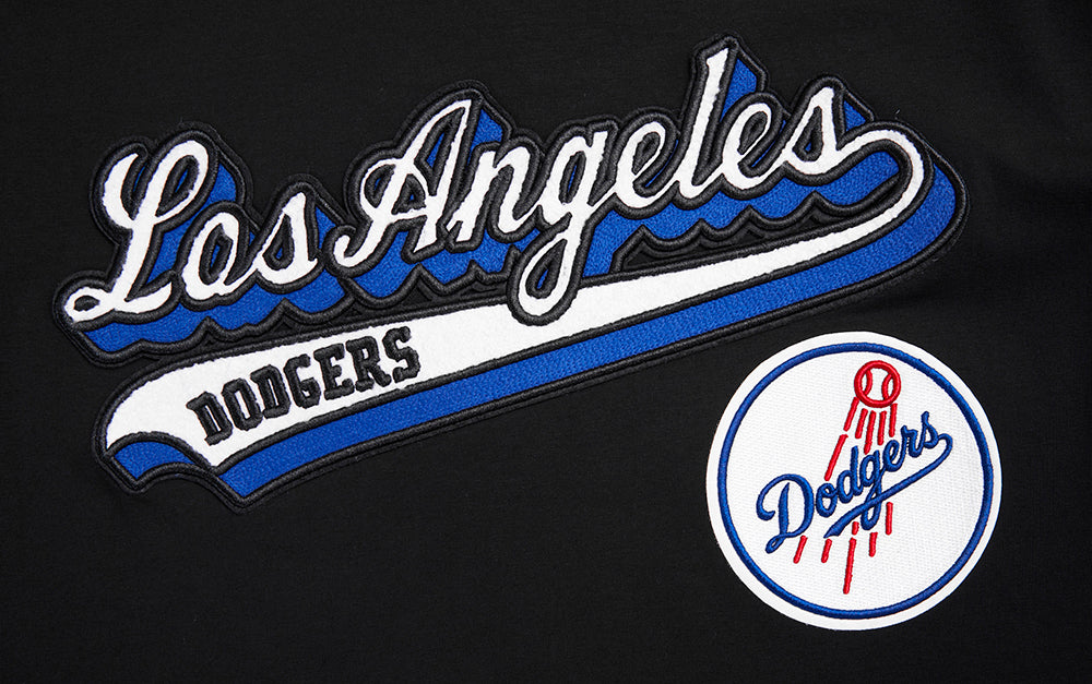 MLB LOS ANGELES DODGERS SCRIPT TAIL HAUT EN JERSEY SIMPLE POUR HOMME (NOIR)