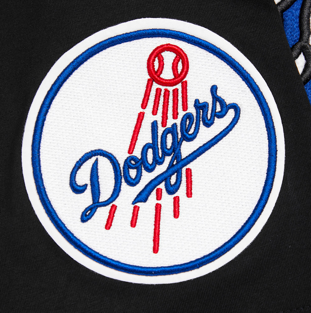 MLB LOS ANGELES DODGERS SCRIPT TAIL HAUT EN JERSEY SIMPLE POUR HOMME (NOIR)