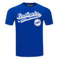 MLB LOS ANGELES DODGERS SCRIPT TAIL HAUT EN JERSEY SIMPLE POUR HOMME (BLEU DODGER)