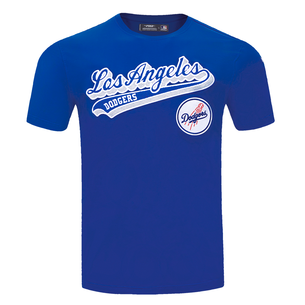 MLB LOS ANGELES DODGERS SCRIPT TAIL MEN'S SJ TOP (DODGER BLUE)