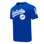 MLB LOS ANGELES DODGERS SCRIPT TAIL HAUT EN JERSEY SIMPLE POUR HOMME (BLEU DODGER)