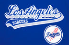 MLB LOS ANGELES DODGERS SCRIPT TAIL HAUT EN JERSEY SIMPLE POUR HOMME (BLEU DODGER)