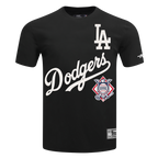 MLB LOS ANGELES DODGERS SMU MEN'S S/S TOP (BLACK)