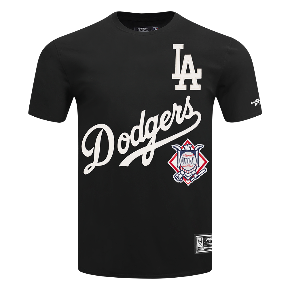 MLB LOS ANGELES DODGERS SMU MEN'S S/S TOP (BLACK)