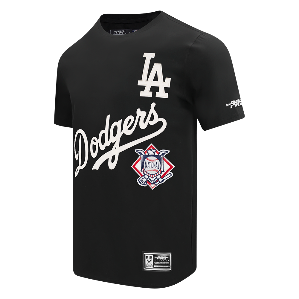 MLB LOS ANGELES DODGERS SMU MEN'S S/S TOP (BLACK)