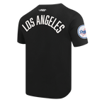 MLB LOS ANGELES DODGERS SMU MEN'S S/S TOP (BLACK)