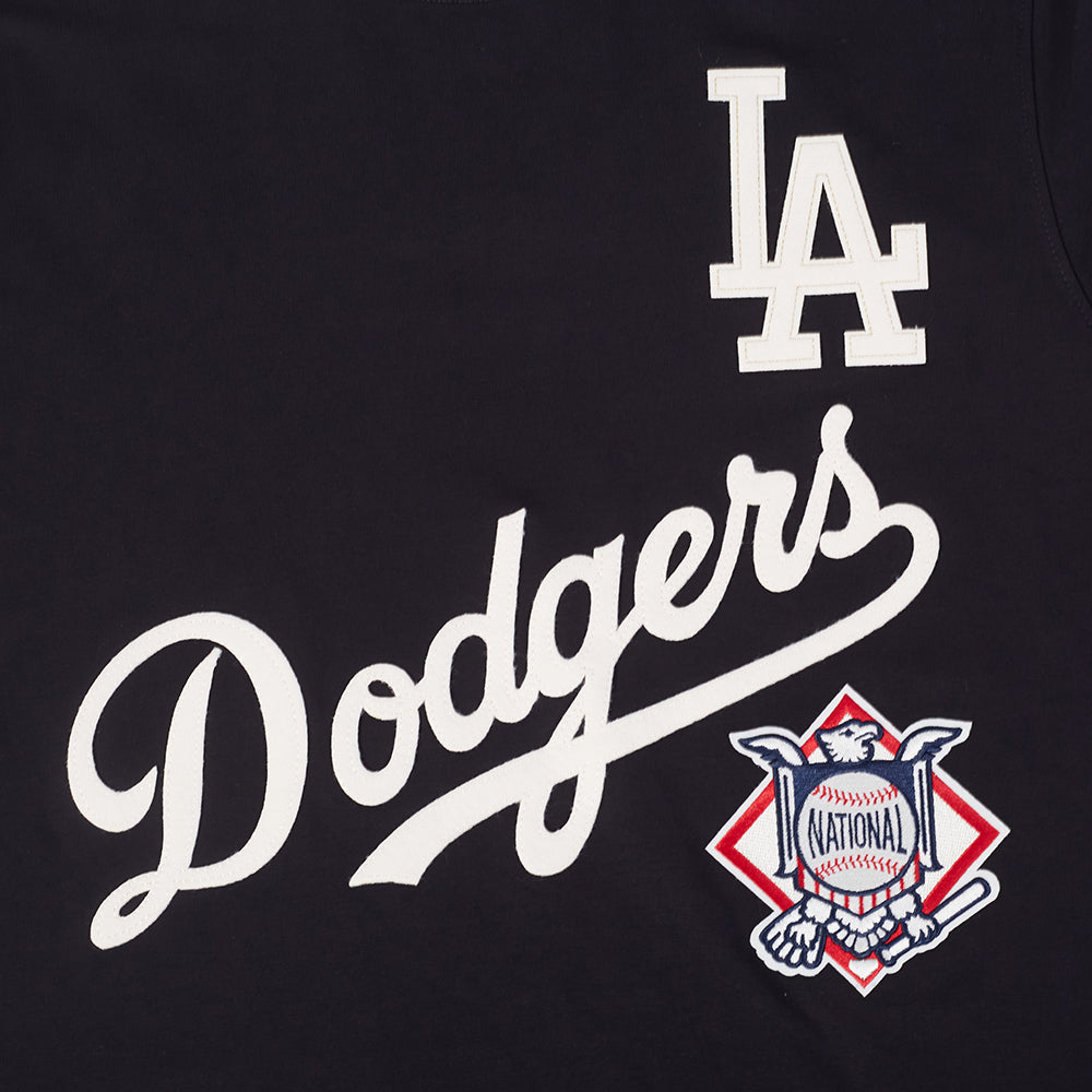 MLB LOS ANGELES DODGERS SMU MEN'S S/S TOP (BLACK)
