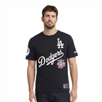 MLB LOS ANGELES DODGERS SMU MEN'S S/S TOP (BLACK)