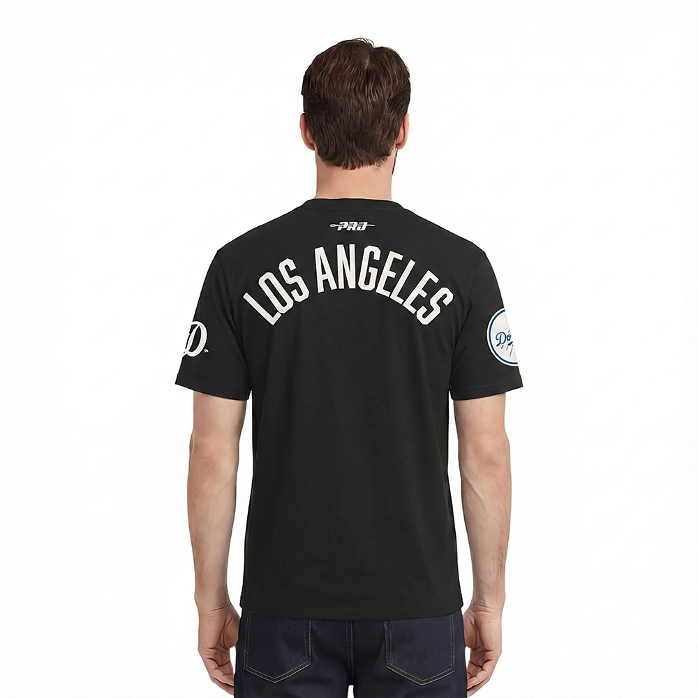 MLB LOS ANGELES DODGERS SMU MEN'S S/S TOP (BLACK)