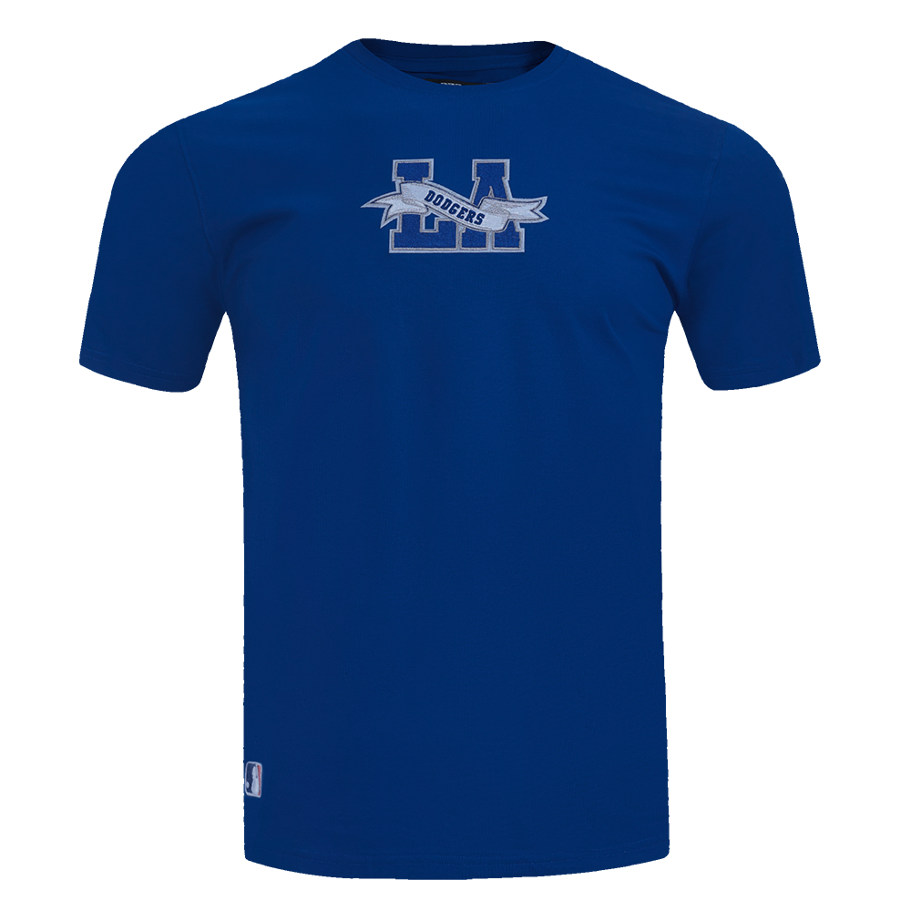 MLB LOS ANGELES DODGERS TEAM PENNANTS MEN'S S/S TEE (DODGER BLUE)