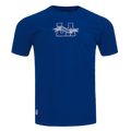 MLB LOS ANGELES DODGERS TEAM PENNANTS MEN'S S/S TEE (DODGER BLUE)