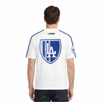 MLB LOS ANGELES DODGERS ULTRAS MEN'S SJ TAPING TOP (WHITE/DODGER BLUE)