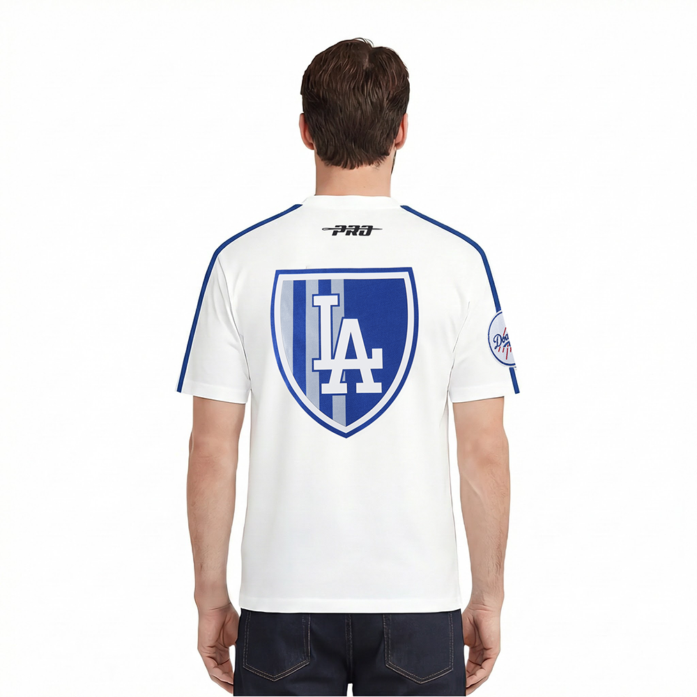 MLB LOS ANGELES DODGERS ULTRAS MEN'S SJ TAPING TOP (WHITE/DODGER BLUE)