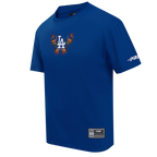 MLB LOS ANGELES DODGERS PARADISE HAUT À MANCHES COURTES POUR HOMME (BLEU DODGER)
