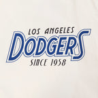 MLB LOS ANGELES DODGERS PARADISE MEN'S BUTTON DOWN (EGGSHELL)