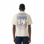MLB LOS ANGELES DODGERS PARADISE MEN'S BUTTON DOWN (EGGSHELL)
