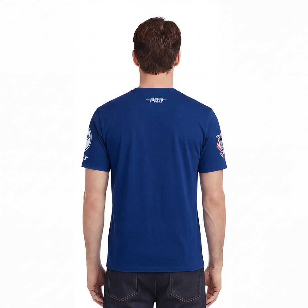 MLB LOS ANGELES DODGERS LETTERMAN MEN'S S/S TOP (DODGER BLUE)