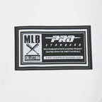 MLB LOS ANGELES DODGERS LETTERMAN BOUTONNÉ POUR HOMME (BLANC/NOIR)