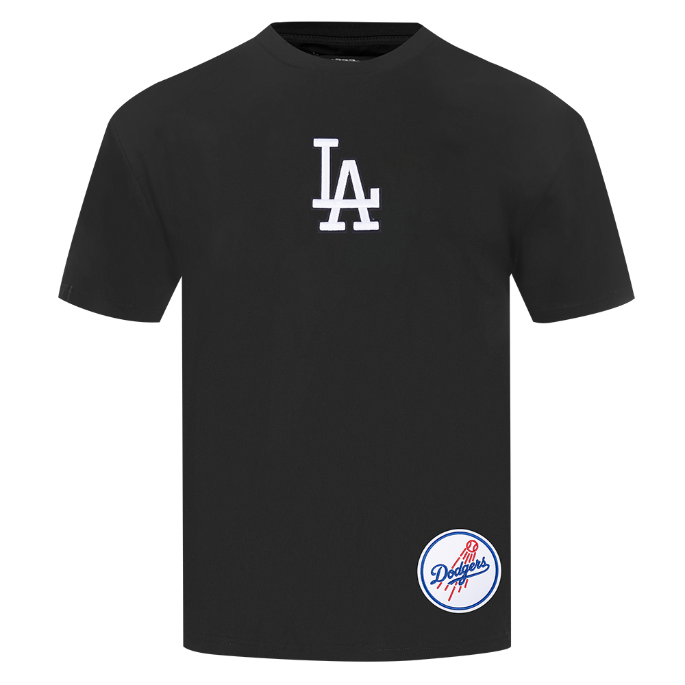 MLB LOS ANGELES DODGERS WINGSPAN HAUT EN JERSEY DE COTON À ÉPAULES TOMBANTES V2 POUR HOMME (NOIR)