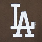 MLB LOS ANGELES DODGERS WINGSPAN HAUT EN JERSEY DE COTON À ÉPAULES TOMBANTES V2 POUR HOMME (BRUN)