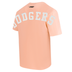 MLB LOS ANGELES DODGERS WINGSPAN MEN'S CJ DROP SHOULDER TOP V2 (GUAVA)