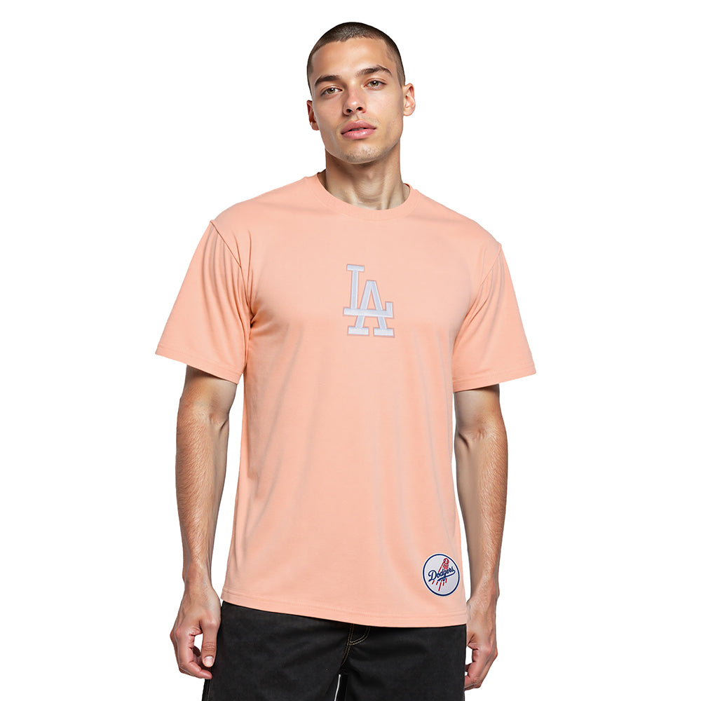 MLB LOS ANGELES DODGERS WINGSPAN MEN'S CJ DROP SHOULDER TOP V2 (GUAVA)