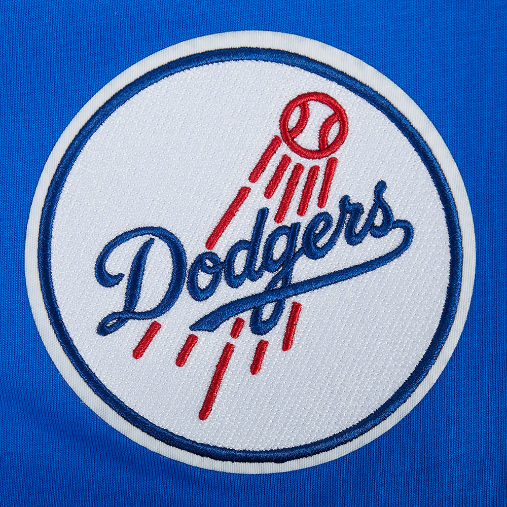 MLB LOS ANGELES DODGERS WINGSPAN HAUT EN JERSEY DE COTON À ÉPAULES TOMBANTES V2 POUR HOMME (BLEU ROYAL)