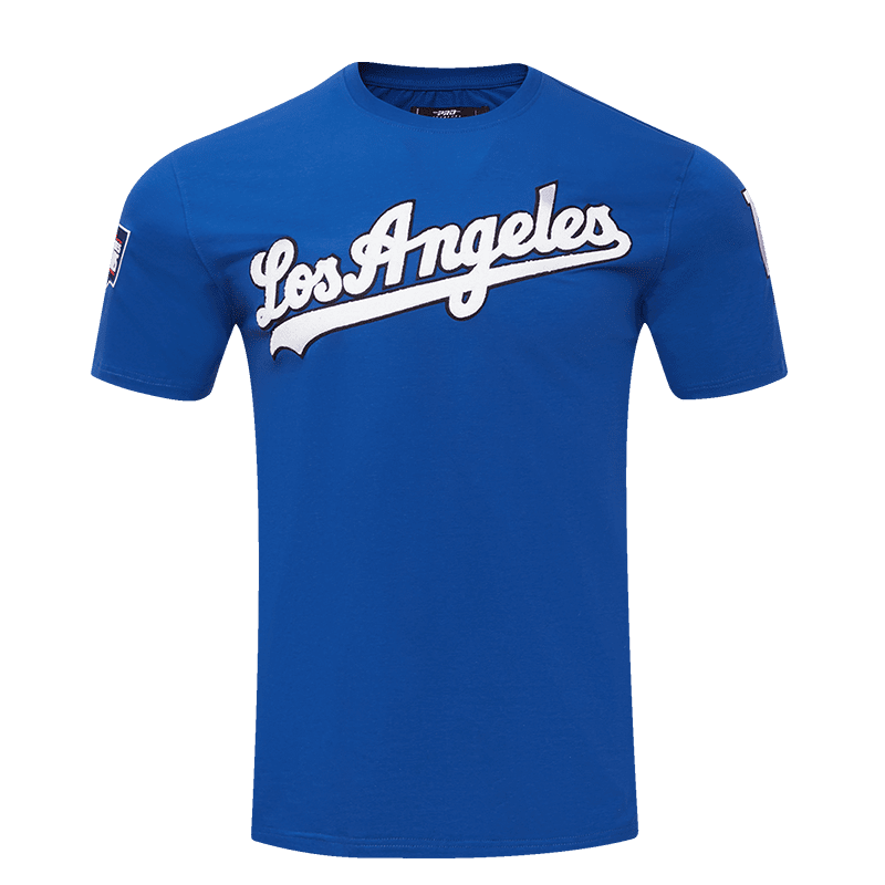 MLB LOS ANGELES DODGERS CLASSIC CHENILLE HAUT POUR HOMME (BLEU DODGER)