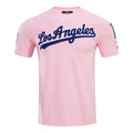 MLB LOS ANGELES DODGERS CLASSIC CHENILLE MEN'S TOP (PINK)