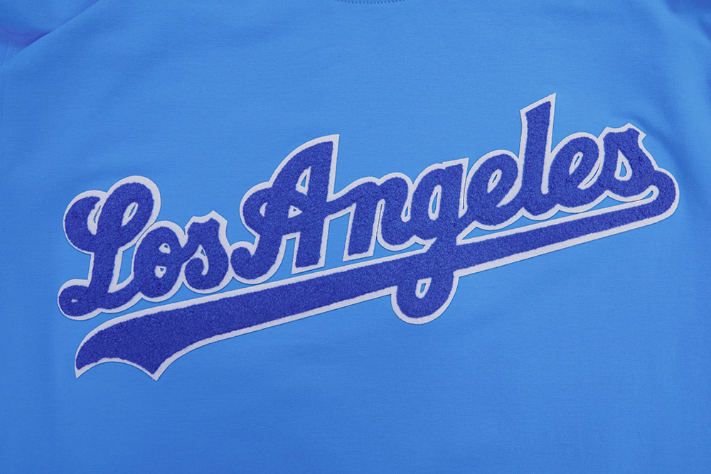 MLB LOS ANGELES DODGERS CLASSIC CHENILLE MEN'S TOP (UNIVERSITY BLUE)