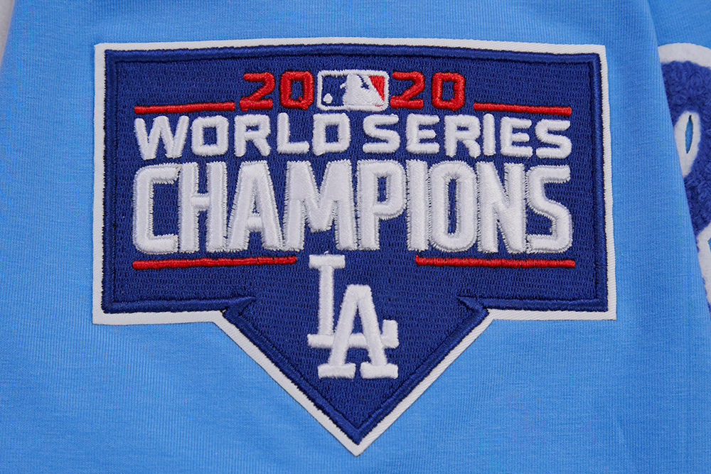 MLB LOS ANGELES DODGERS CLASSIC CHENILLE MEN'S TOP (UNIVERSITY BLUE)