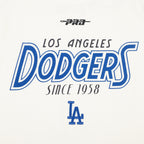 MLB LOS ANGELES DODGERS PARADISE HAUT À MANCHES COURTES POUR HOMME (COQUILLE D'ŒUF)