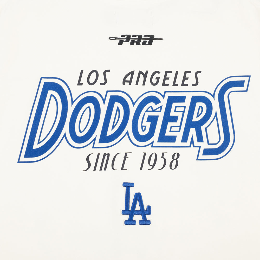 MLB LOS ANGELES DODGERS PARADISE HAUT À MANCHES COURTES POUR HOMME (COQUILLE D'ŒUF)