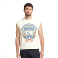 MLB LOS ANGELES DODGERS PARADISE HAUT À MANCHES COURTES POUR HOMME (COQUILLE D'ŒUF)