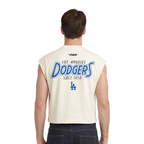 MLB LOS ANGELES DODGERS PARADISE HAUT À MANCHES COURTES POUR HOMME (COQUILLE D'ŒUF)