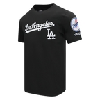 MLB LOS ANGELES DODGERS CLASSIC CHENILLE HAUT EN JERSEY SIMPLE POUR HOMME (NOIR)