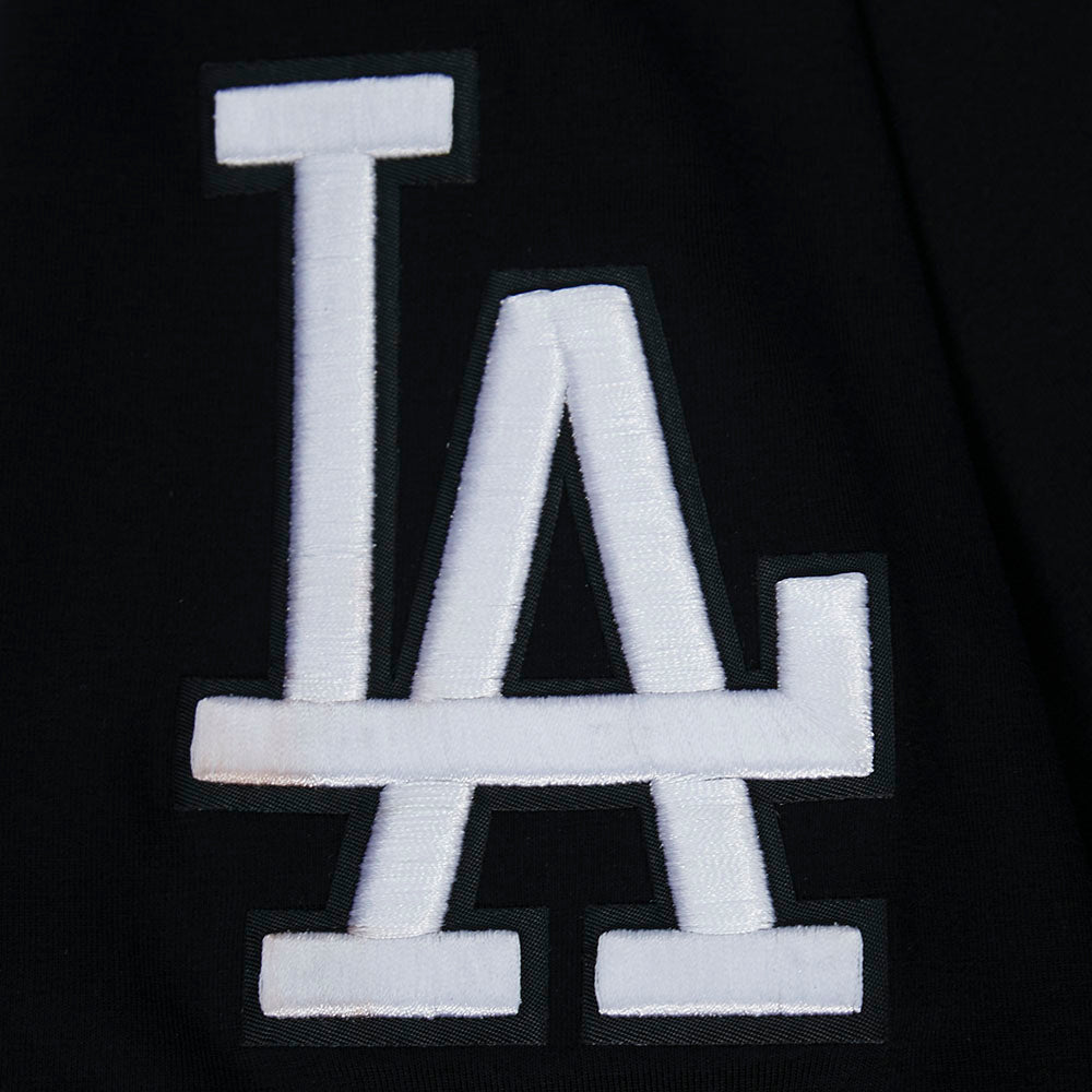 MLB LOS ANGELES DODGERS CLASSIC CHENILLE HAUT EN JERSEY SIMPLE POUR HOMME (NOIR)