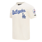 MLB LOS ANGELES DODGERS CLASSIC CHENILLE MEN'S SJ TOP (EGGSHELL)