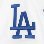 MLB LOS ANGELES DODGERS CLASSIC CHENILLE HAUT EN JERSEY SIMPLE POUR HOMME (BLANC)