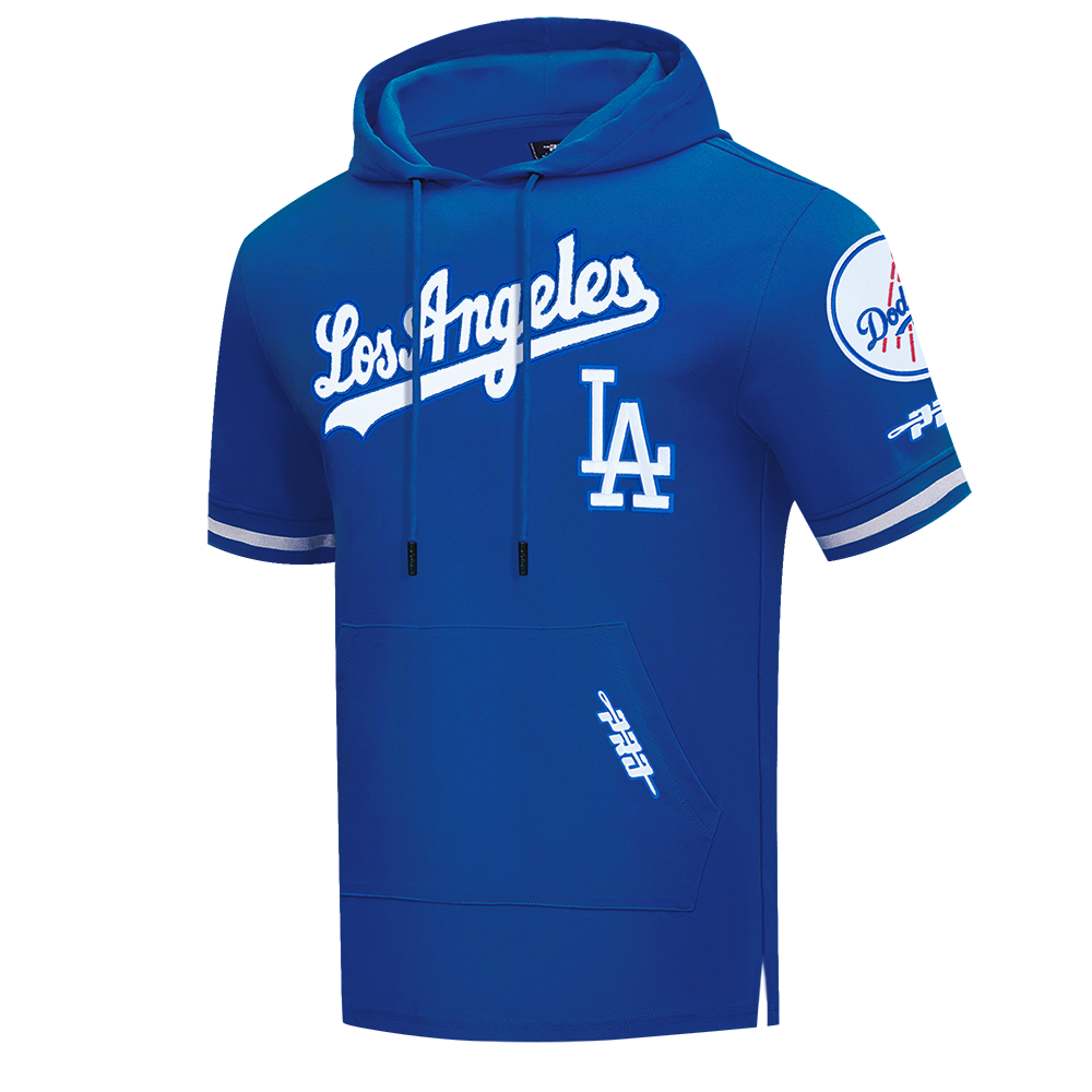 MLB LOS ANGELES DODGERS CLASSIC CHENILLE MEN'S SS PO HOODIE (DODGER BLUE)