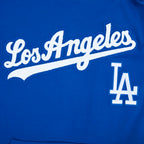 MLB LOS ANGELES DODGERS CLASSIC CHENILLE MEN'S SS PO HOODIE (DODGER BLUE)
