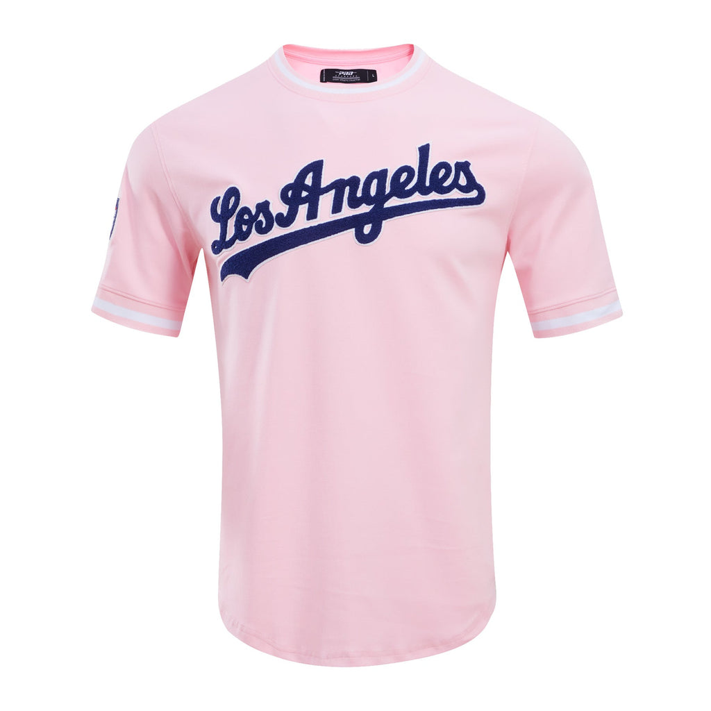 MLB LOS ANGELES DODGERS CLASSIC CHENILLE MEN'S TOP (PINK)